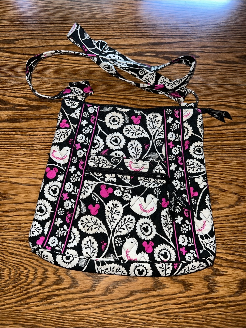 Vera Bradley Disney Parks Mickey Meets Birdie Crossbody Hipster